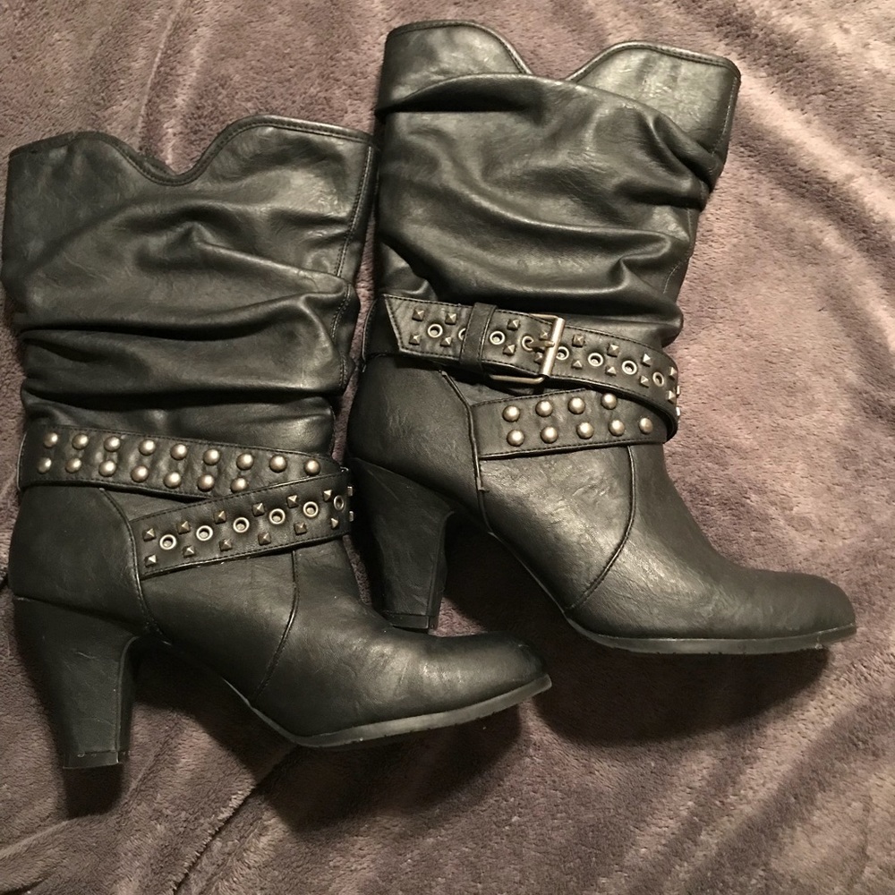 Candies Black Boots